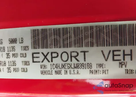 2018 Jeep Wrangler Unlimited Sahara из США, поврежденный, VIN 1C4HJXEGXJW039188